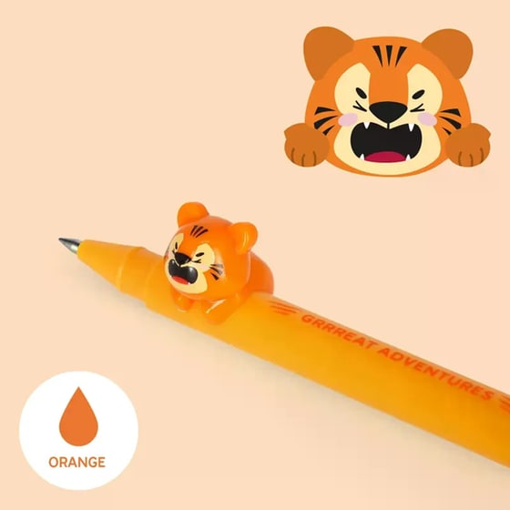 Στυλό Gel Legami Lovely Friends Tiger 0.5 mm Πορτοκαλί image 1