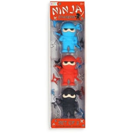 Γόμες Ooly Ninja (3 Τεμάχια)