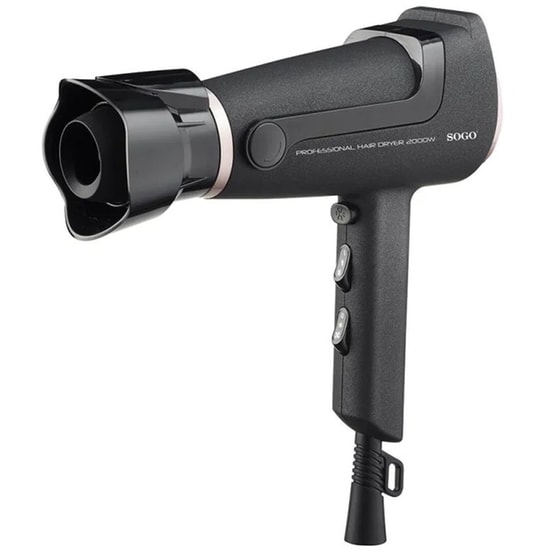 Σεσουάρ Μαλλιών SOGO SEC-SS-3670 2000 W Μαύρο image 0