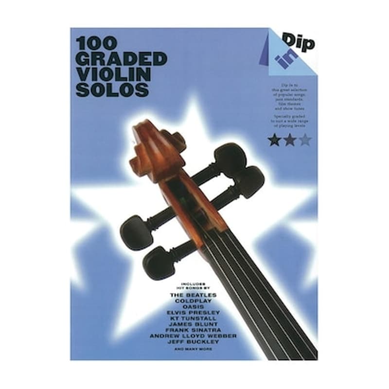 WISE PUBLICATIONS Dip In - 100 Graded Violin Solos