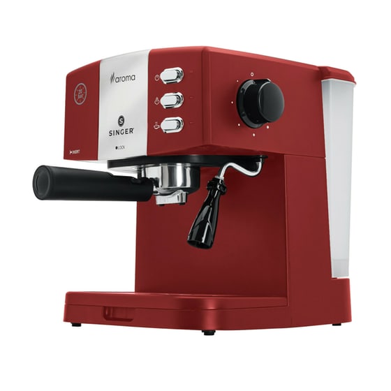 Μηχανή Espresso SINGER ES-851R 850 W 20 bar Κόκκινο image 1