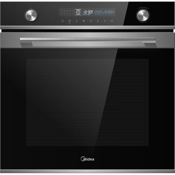 MIDEA 7NM30E0 72 Lt Inox Εντοιχιζόμενος Φούρνος Άνω Πάγκου image 0