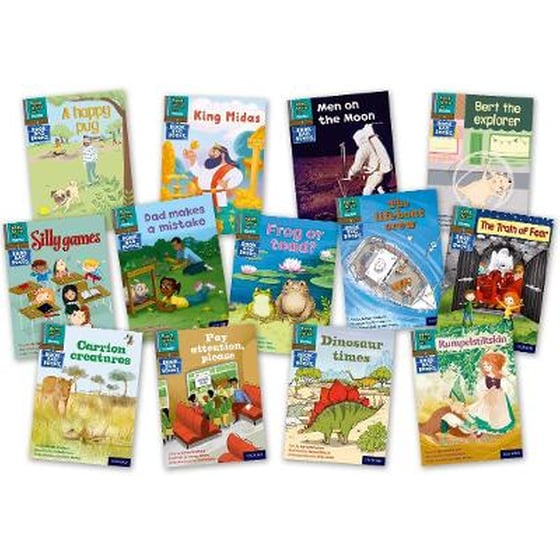 Read Write Inc. Phonics Book Bag Books: Grey Set 7 Book Bag Books (Mixed Pack of 13) image 0