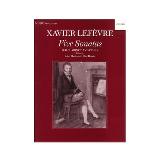 Lefevre - Five Sonatas For Clarinet - Piano image 0