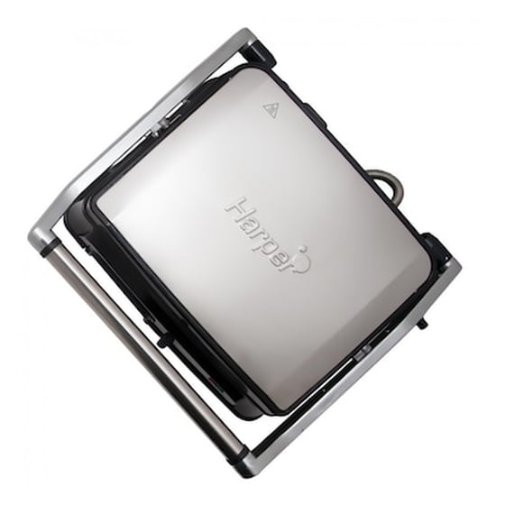 Grill Με Κεραμικές Πλάκες Harper Hge280cn Ασημί image 1