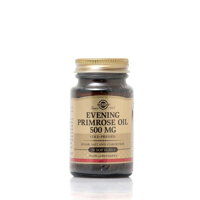 Λιπαρά Οξέα Solgar Evening Primrose Oil 500mg - 30 κάψουλες