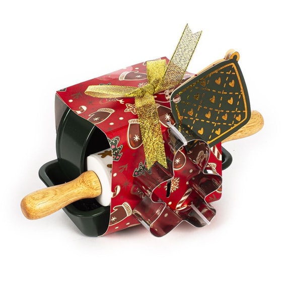 Baking Set Tri-Coastal Mini Xmas Gingerbread Man image 1