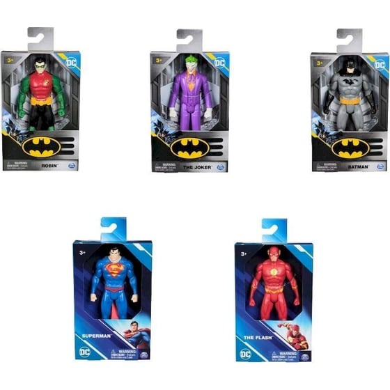 Spin Master Φιγούρα DC Batman 1 Τμχ - Τυχαία Επιλογή Σχεδίου (15cm) image 4