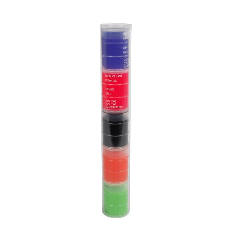 Γλίτσα Σε Tube Color Oil 5 Βαρελάκια