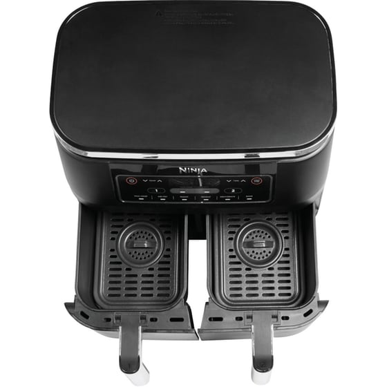 NINJA AF300EU με Διπλό Αποσπώμενο Κάδο 2470 W 7.6 L Μαύρο Φριτέζα Αέρος image 2