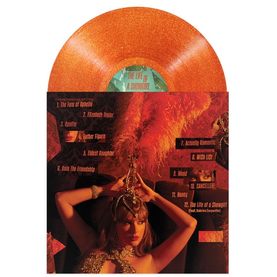 The Life Of A Showgirl (LP Orange Glitter) image 1