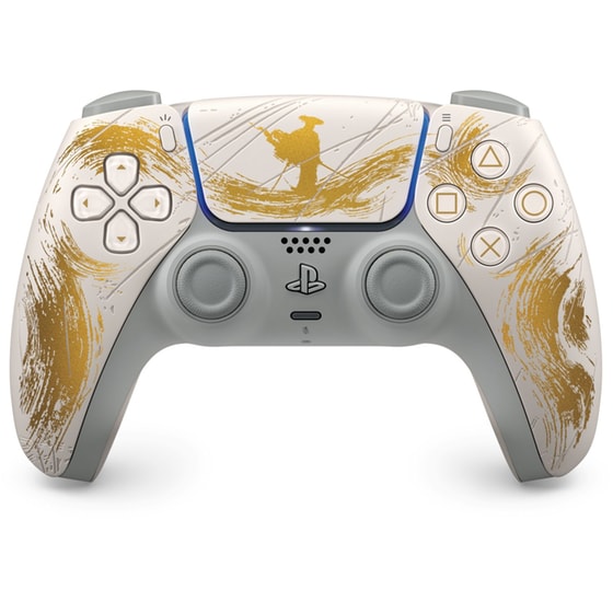 Sony PS5 DualSense Wireless Controller Ghost of Yotei Gold Limited Edition image 0