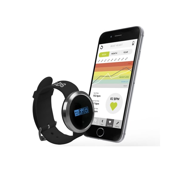 Activity Tracker SBS Beat Heart Elite Μαύρο image 1