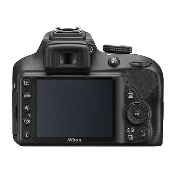 NIKON D3400 Double Kit 18-55mm μαζί με 70-300mm VR image 5