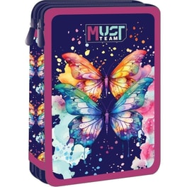 Κασετίνα Διπλή Γεμάτη Must Butterfly
