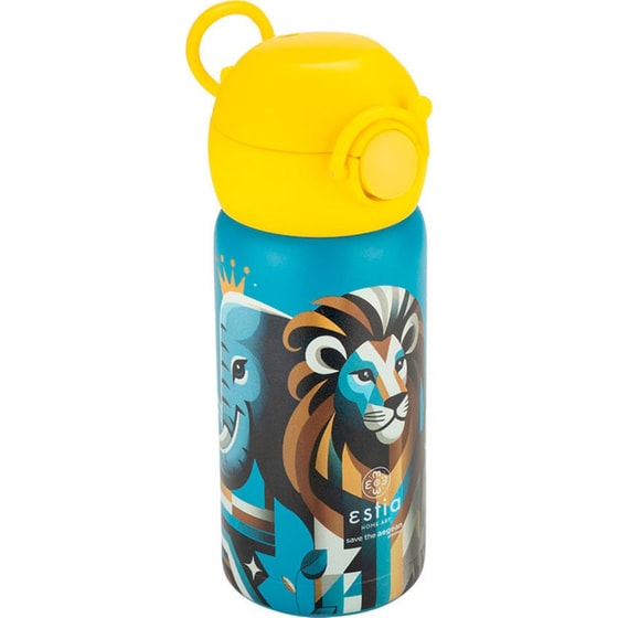 Παιδικός Θερμός Estia Home Art Wonder Bottle Save the Aegean Jungle 350ml image 1