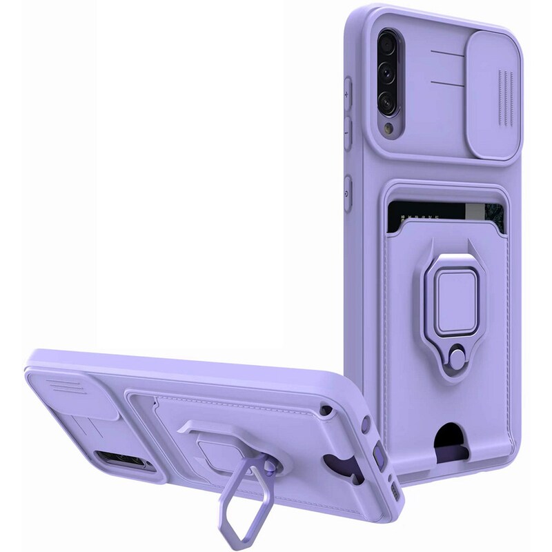 BODYCELL Θήκη Samsung Galaxy A50/A30s - Bodycell Multifunction - Μωβ