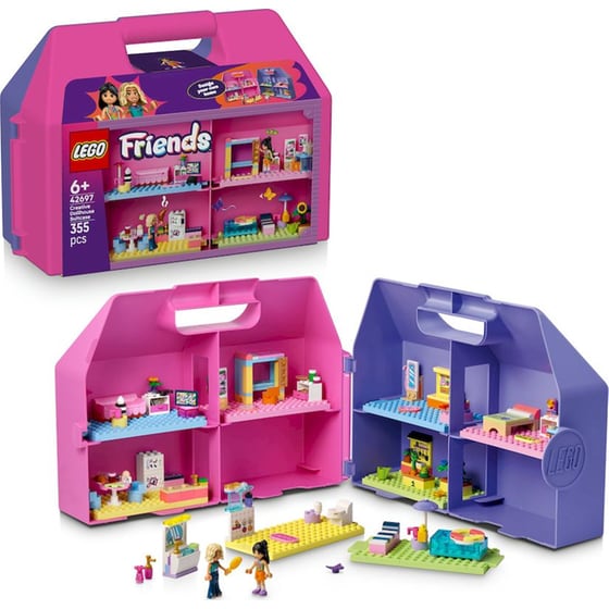 LEGO® Friends Δημιουργικό Βαλιτσάκι-Κουκλόσπιτο (42697) image 6