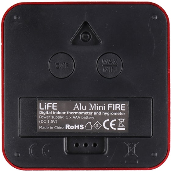 Μετεωρολογικός Σταθμός Life Alu Mini - Fire image 3
