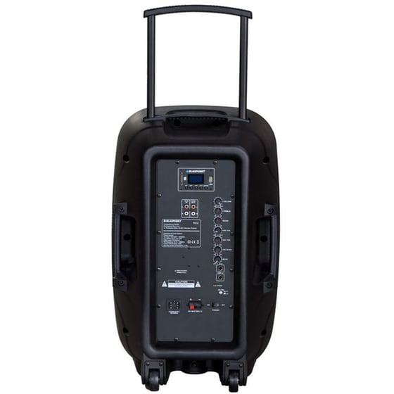 Party Speaker Blaupunkt PA12 650W Karaoke - Μαύρο image 2
