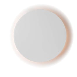 Απλίκα Τοίχου Led Aca Eclipse Zm1724ledww Ξύλινη 40x3.8x40 cm - Λευκή
