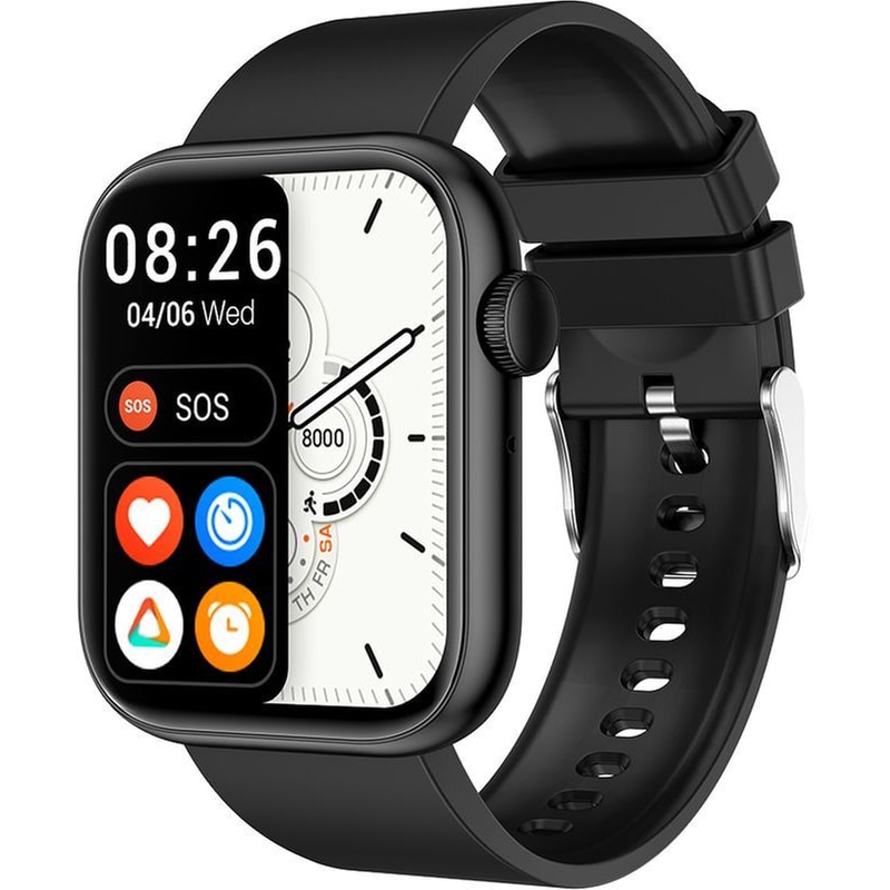 3GUYS Smartwatch 3GUYS 3GW6701 45mm - Μαύρο