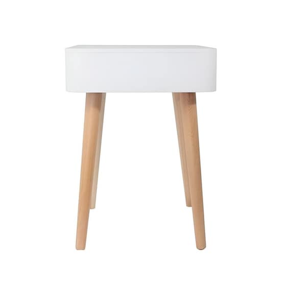 Κομοδίνο Aria Trade Από Mdf 35x35x48 cm - Λευκό image 3