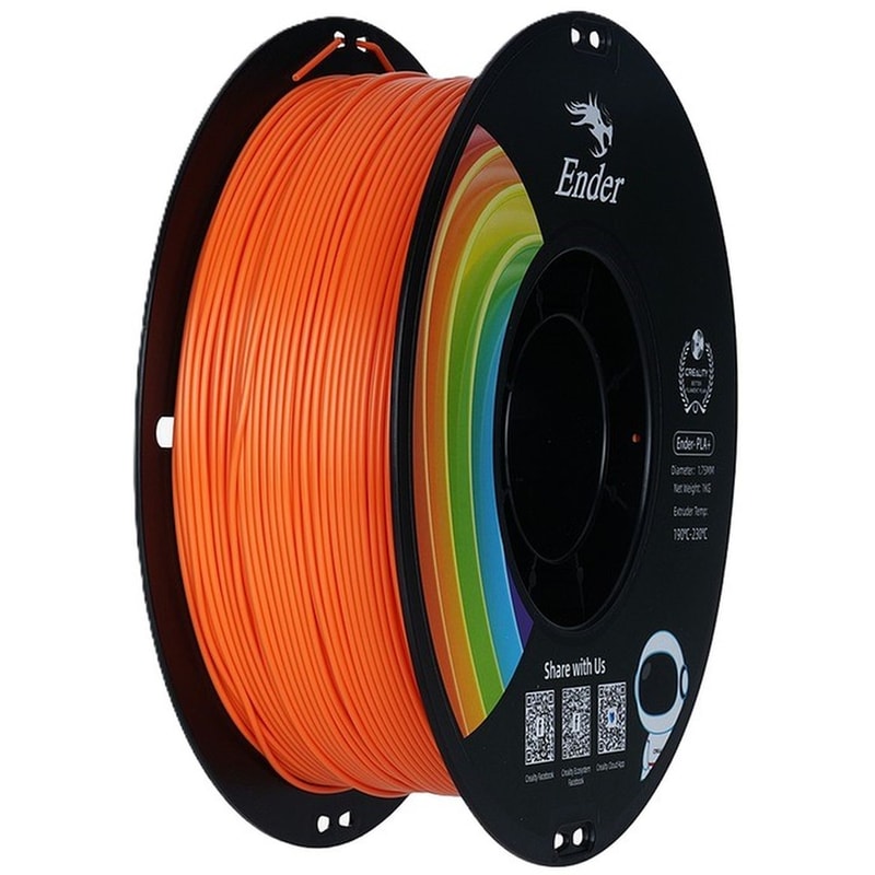 CREALITY Νήμα 3D Εκτυπωτή CR-PLA FIL 1kg 1.75mm - Πορτοκαλί