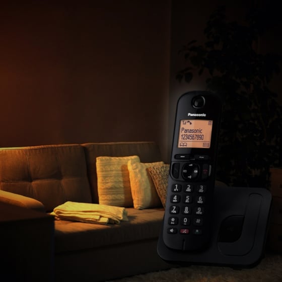 Ασύρματο Τηλέφωνο Panasonic KX-TGC250GRB - Black image 6