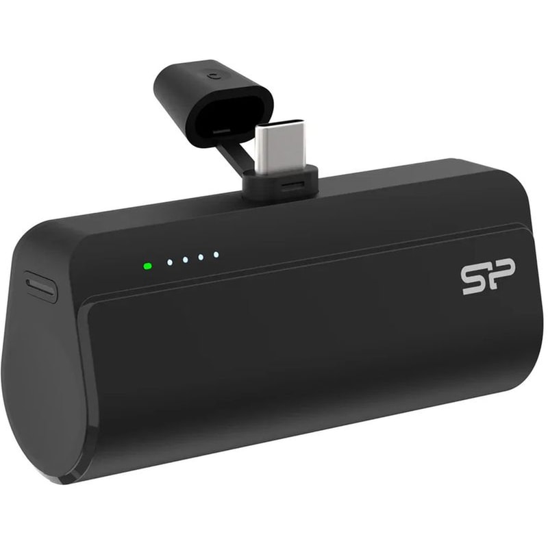 Powerbank Silicon Power QD50 5.000 mAh - Μαύρο