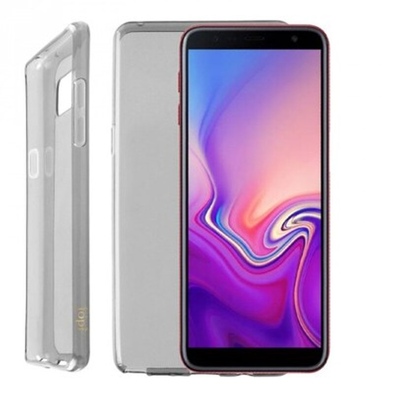 IDOL 1991 Θήκη Samsung Galaxy J6+ - Idol 1991 Air Slim TPU - Διάφανο Γκρι
