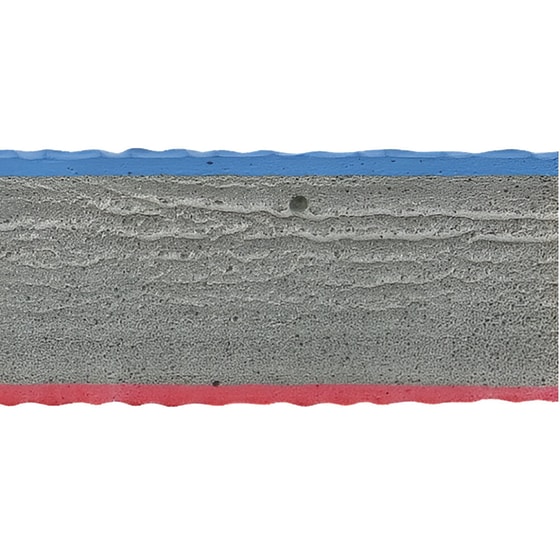 Δάπεδο Γυμναστικής Amila από EVA 100x100 cm - Κόκκινο/ Μπλε/ Γκρι image 2