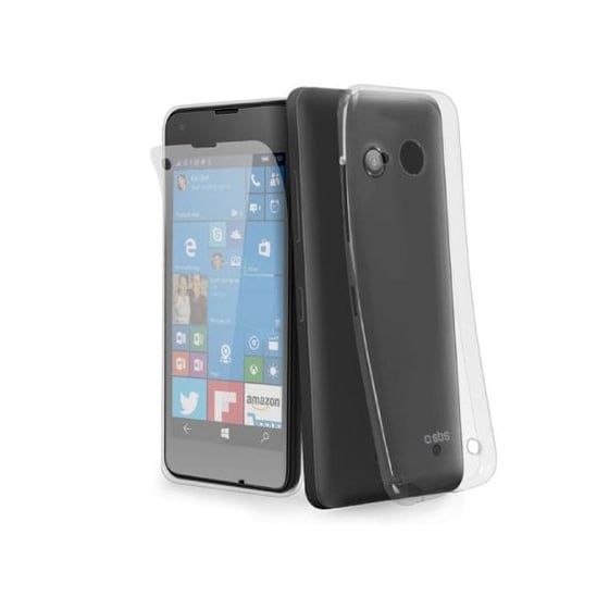 Θήκη & Μεμβράνη Microsoft Lumia 550 - SBS TEAEROMILU550T Διαφανές image 1