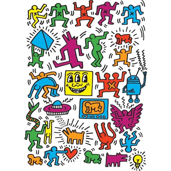 Παζλ Eurographics Keith Haring: Collage (1000 Κομμάτια) image 1