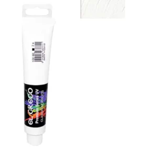 Χρώμα Ακρυλικό El Greco 100Ml Titanium White image 0