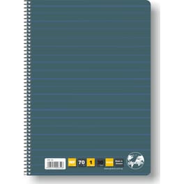 Τετράδιο Σπιράλ Globus Folio A4 30 Φύλλων (1 Τεμάχιο)