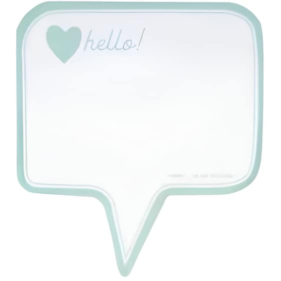 Μαγνητικό Σημειωματάριο Legami Μέντα Σύννεφο (1 Τεμάχιο) image 0