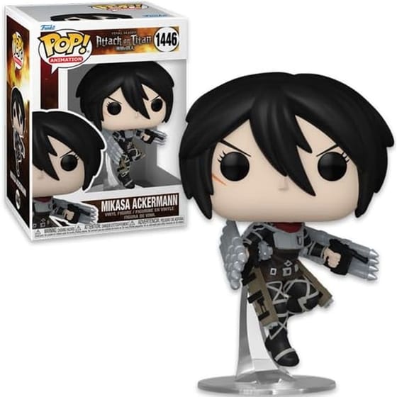 Funko Pop! Animation - Attack On Titan - Mikasa Ackermann #1446 image 2