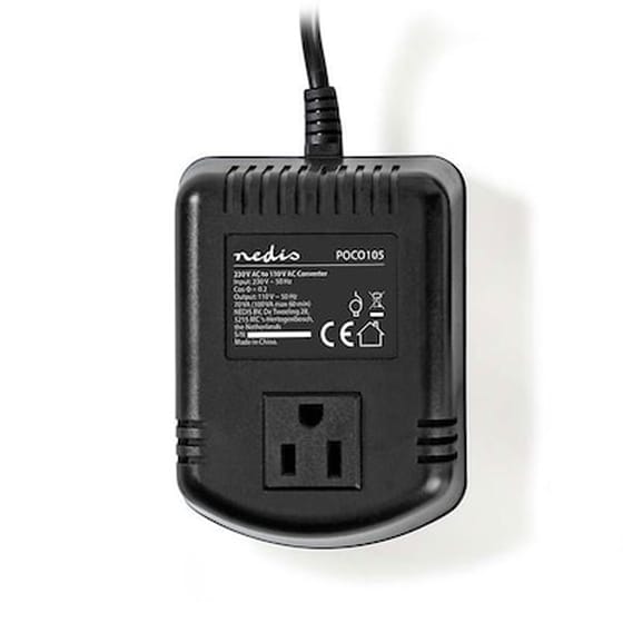 Μετατροπέας Nedis Από 230 V Ac Σε 110 V Ac 100 Va image 0