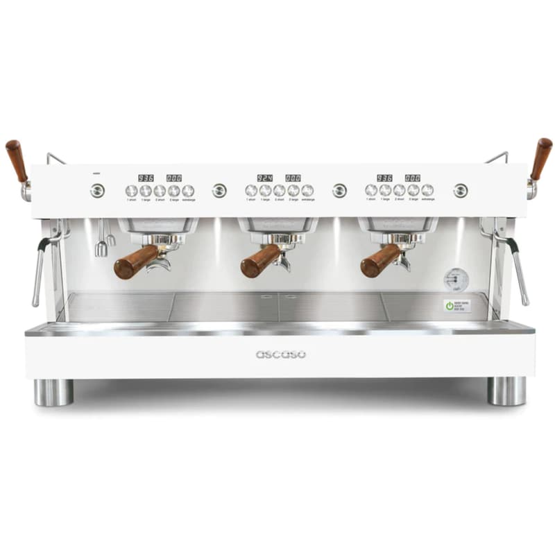 ASCASO Μηχανή Espresso ASCASO Barista T Plus 3 Group 1000 x 3 Λευκό