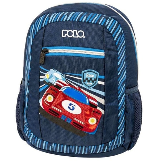 Τσάντα Πλάτης Προσχολική Polo Minimo Αυτοκίνητα image 0