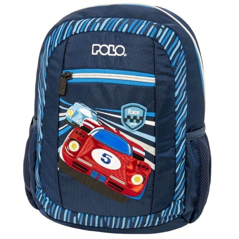 Τσάντα Πλάτης Προσχολική Polo Minimo Αυτοκίνητα