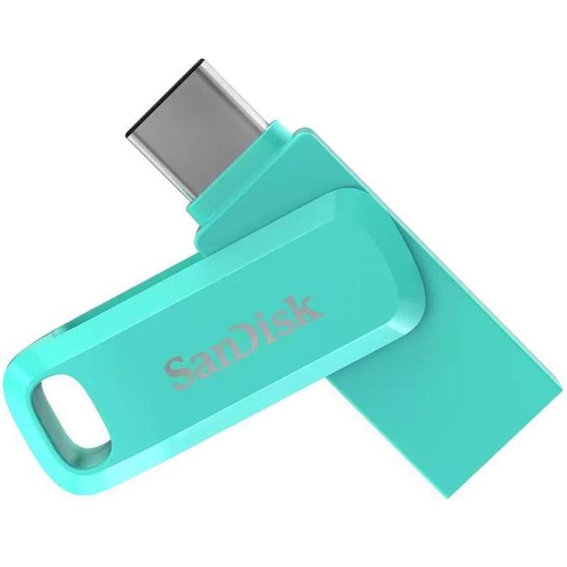 SanDisk Ultra Dual Drive Go 64GB USB 3.2 Type-C Πράσινο