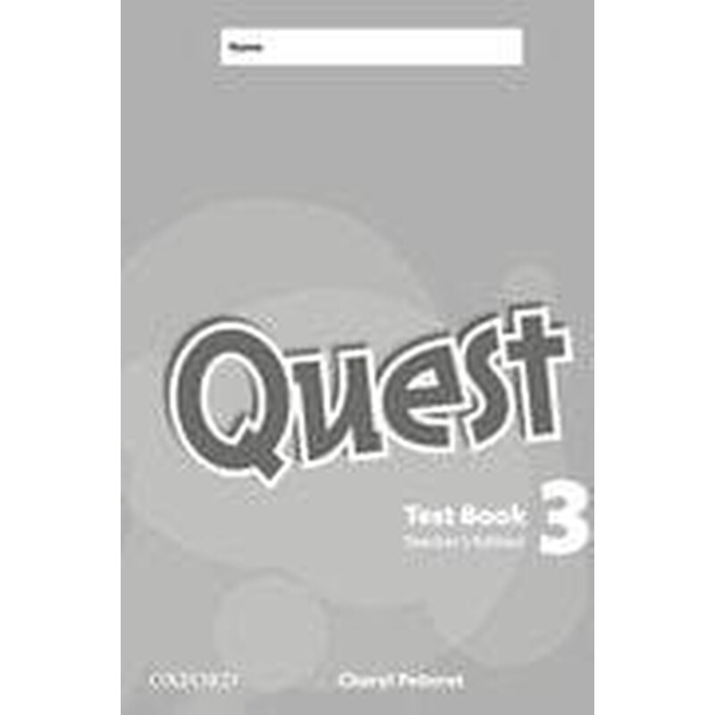 Quest 3 Teachers Book Test (Overprinted)
