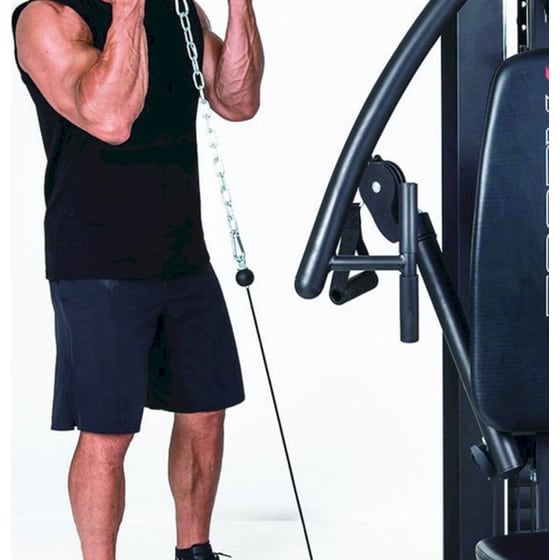 Πολυόργανο Toorx MSX-90 με Ενσωματωμένα Βάρη - Μαύρο image 10