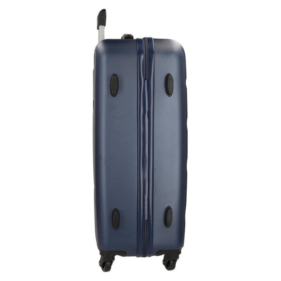 Βαλίτσα Μεσαία Princess Roll Road Abs Σειρά Flex Navy Blue 65x46x23cm image 3