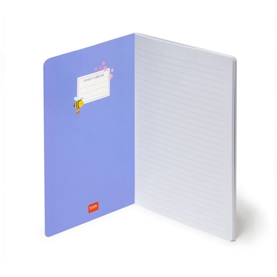 Σημειωματάριο Legami Ριγέ Quaderno Large Β5 Bee image 2