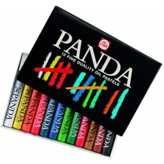 Λαδοπαστέλ Talens Panda Σετ 12 Τεμάχια image 0