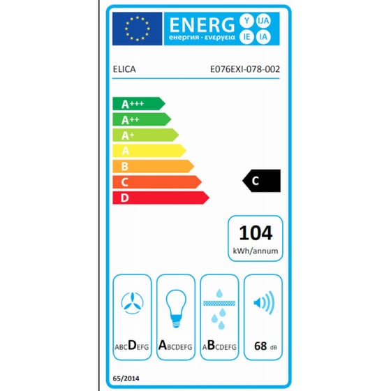ELICA TUBE PRO IX/A/43 43 cm Inox Απορροφητήρας Καμινάδα - Τζάκι image 1