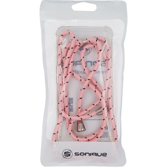 Θήκη Apple iPhone 14 Pro - Sonique Armor Clear - Rainbow Ροζ image 4